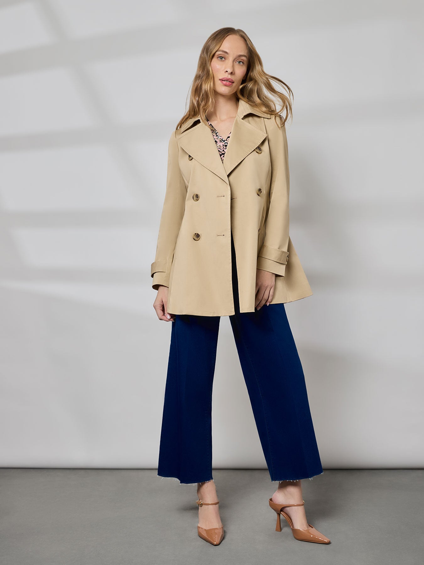 Double Breasted Trench Jacket
