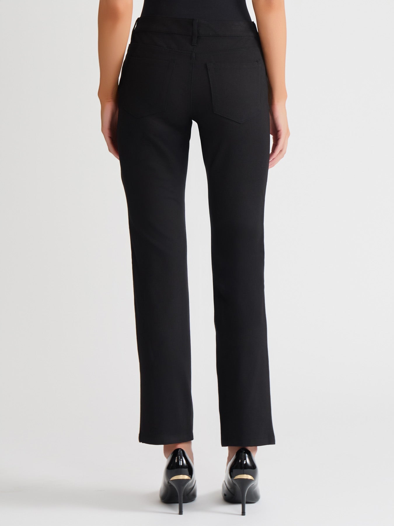 Lexington Straight Leg Jeans, Onyx Wash