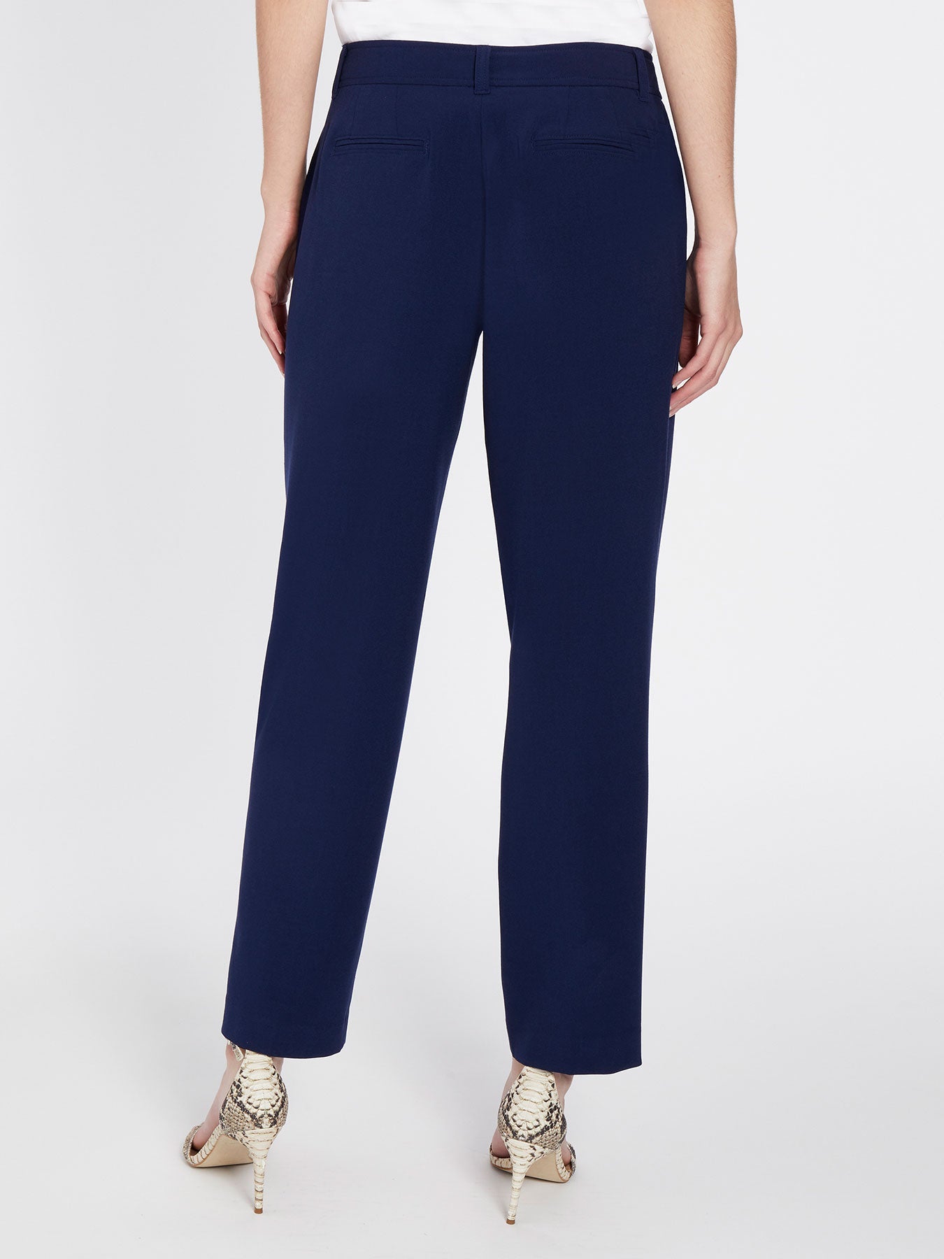 Bi-Stretch Straight Leg Pants
