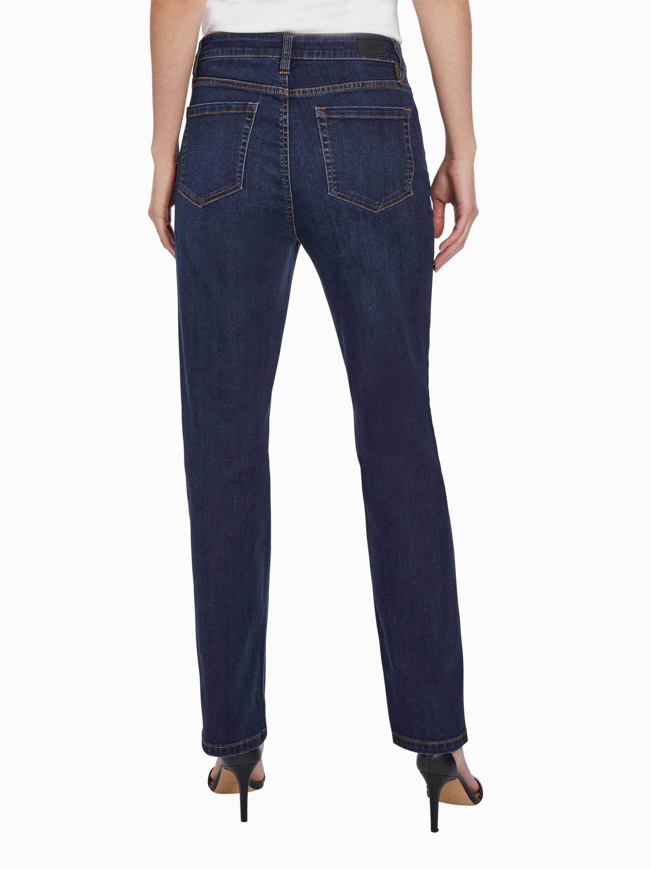 Plus Lexington Straight Leg Jeans, West Point Wash