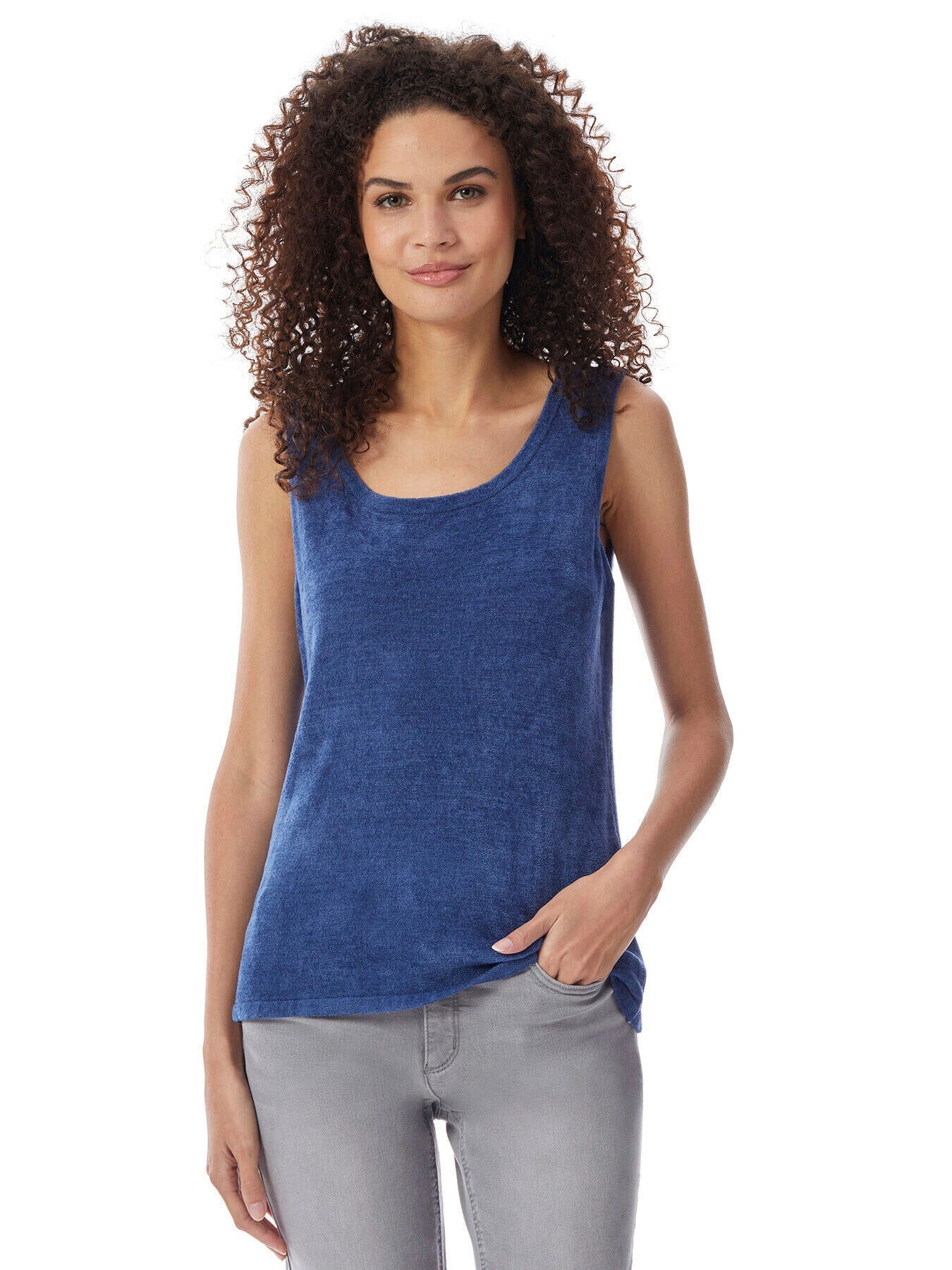 Chenille Knit Sweater Tank