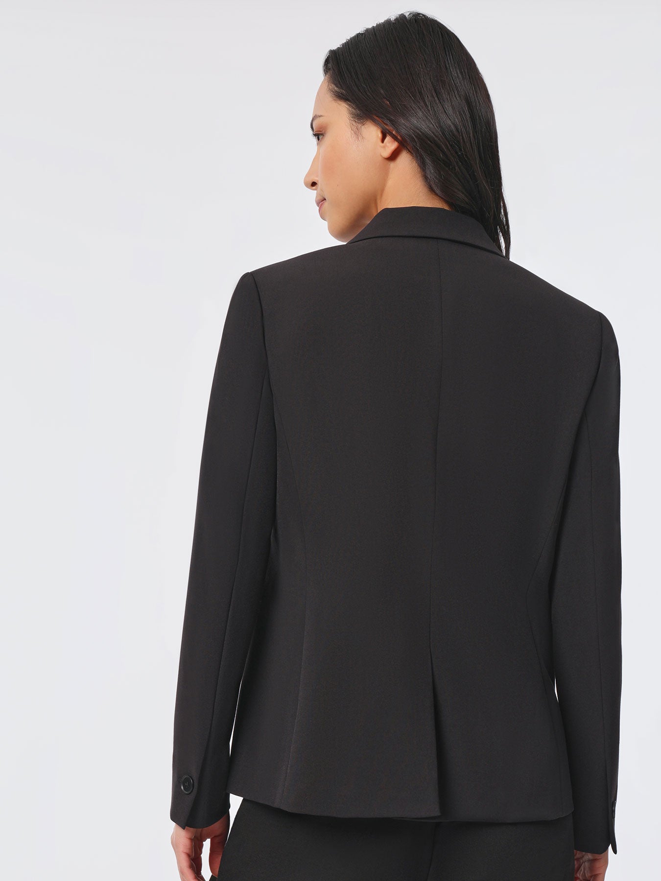 Notch Collar Bi-Stretch Blazer