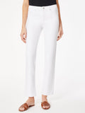 Petite Lexington Straight Leg Jeans, Soft White