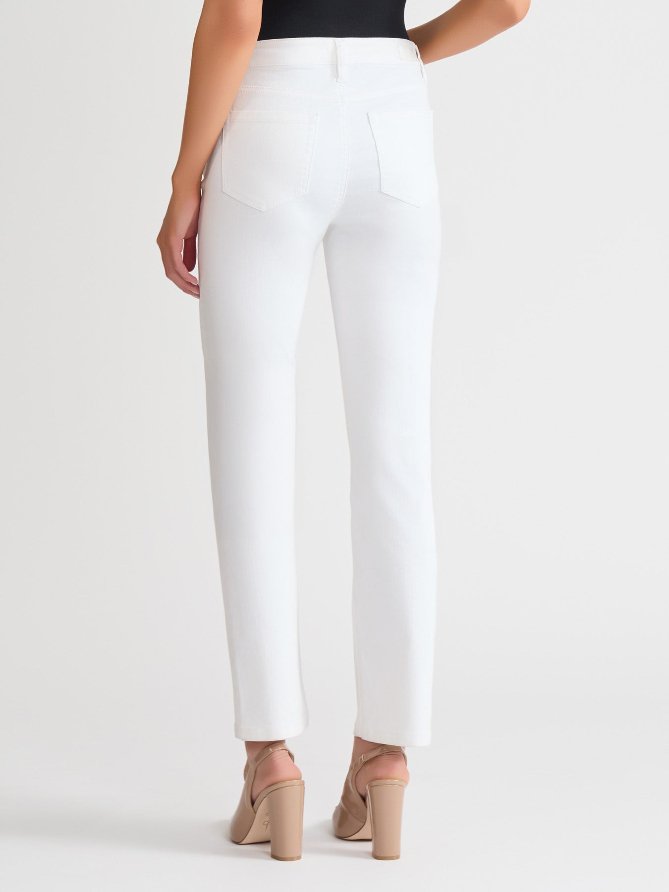 Lexington Straight Leg Jeans, Soft White