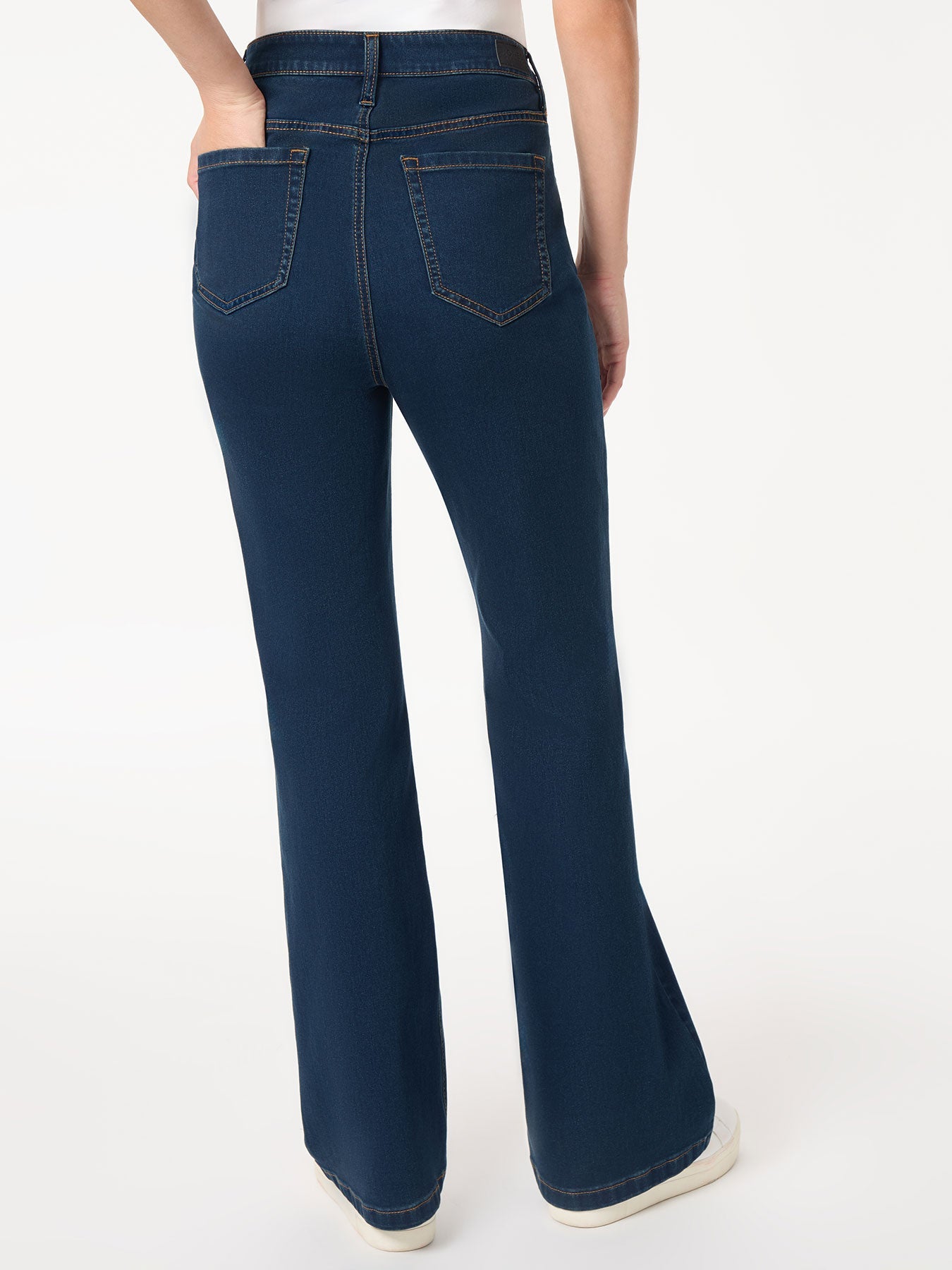Petite Lexington High Rise Flare Jeans, West Point Wash