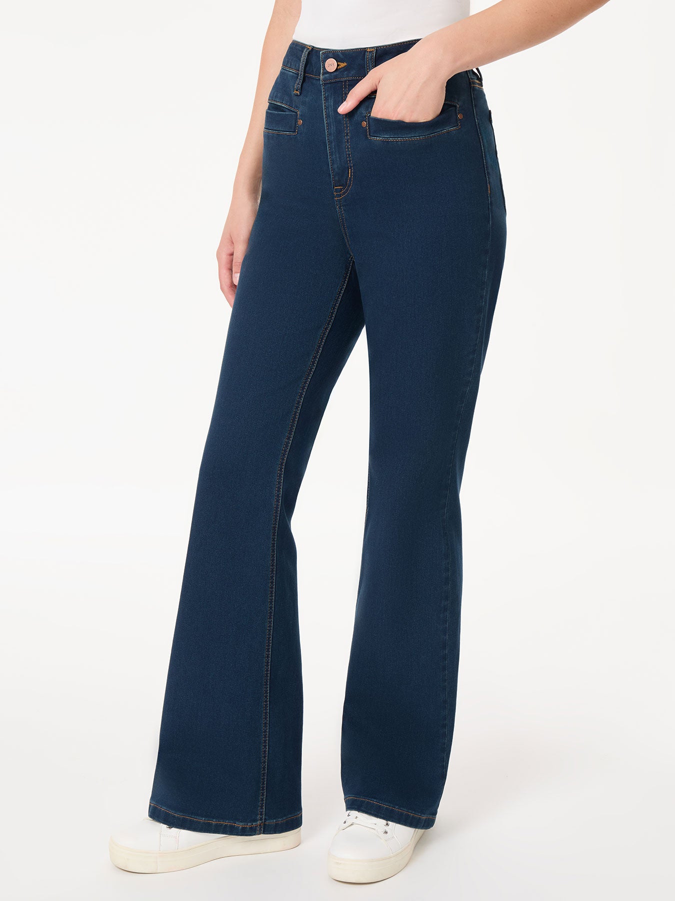 Lexington High Rise Flare Jeans, West Point Wash