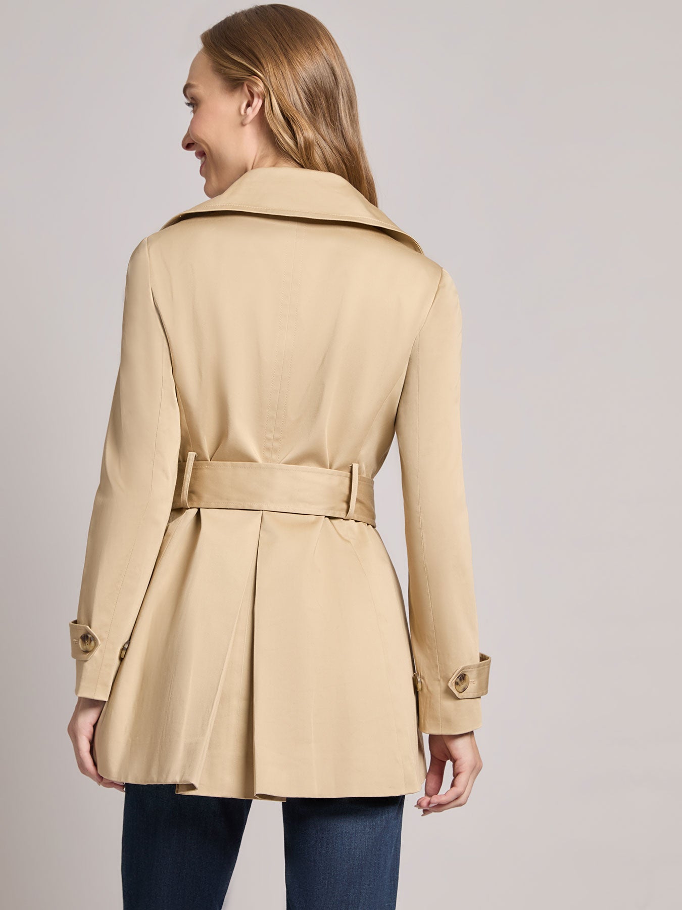 Double Breasted Trench Jacket