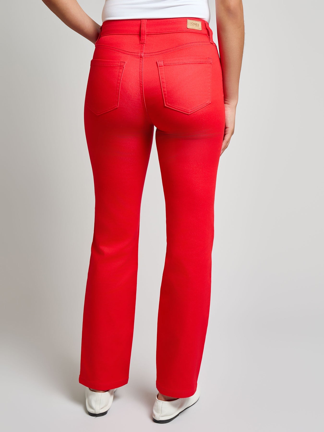 Lexington Straight Leg Jeans, Rouge