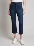 Petite Lexington High Rise Cropped Kick Flare Jeans