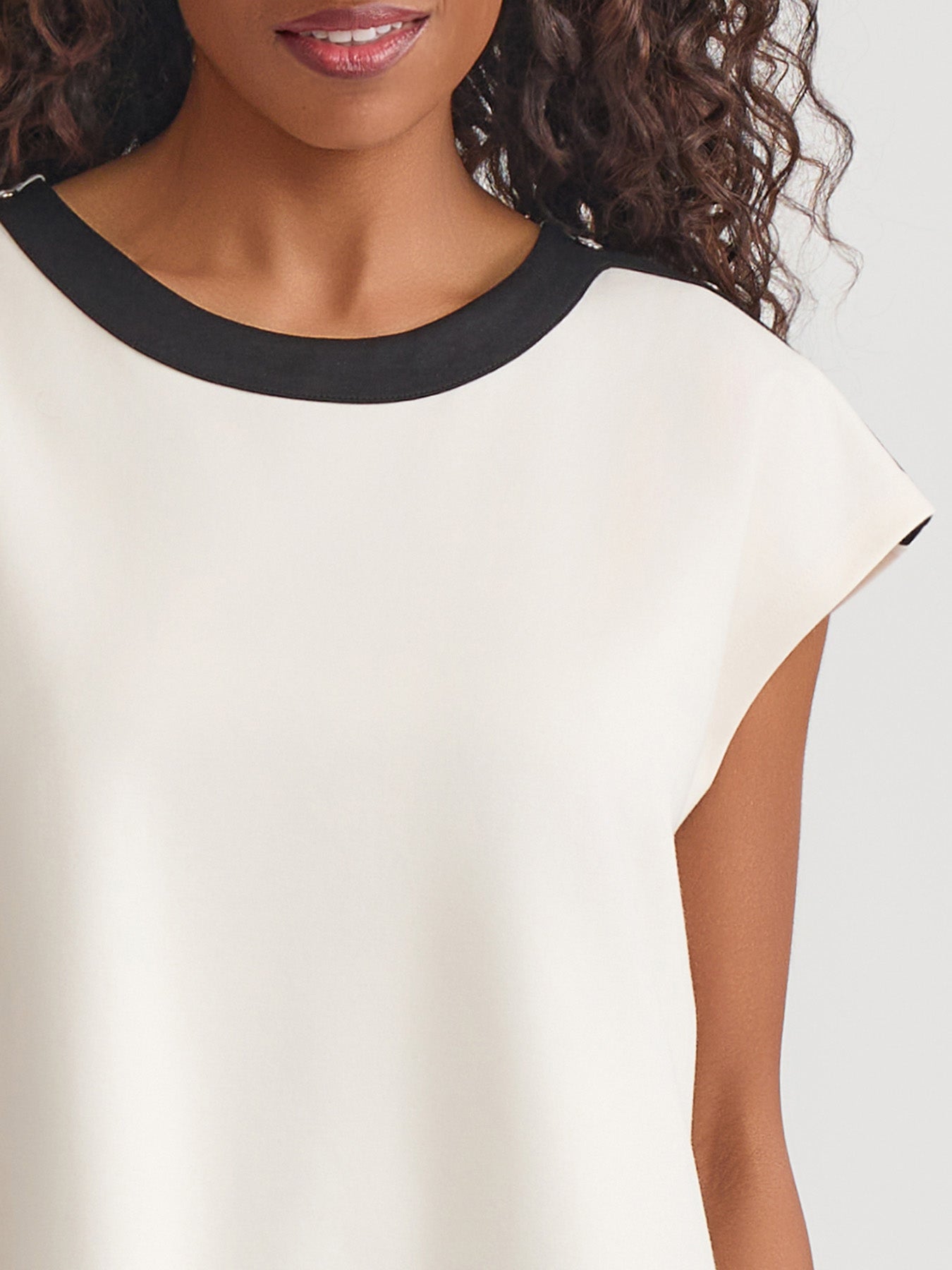 Drop Shoulder Top, Serenity Knit