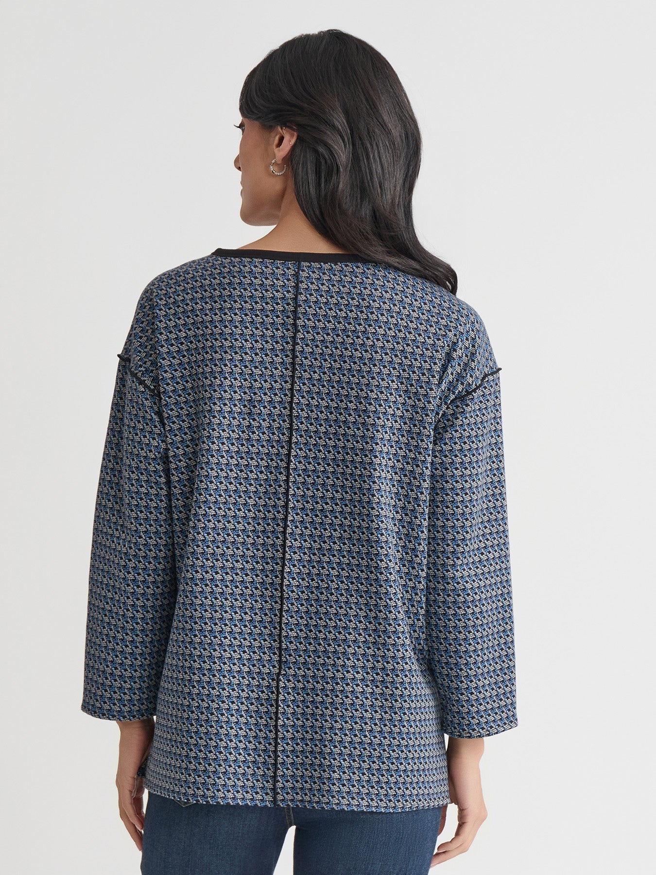 Binding Edge Top, Serenity Knit