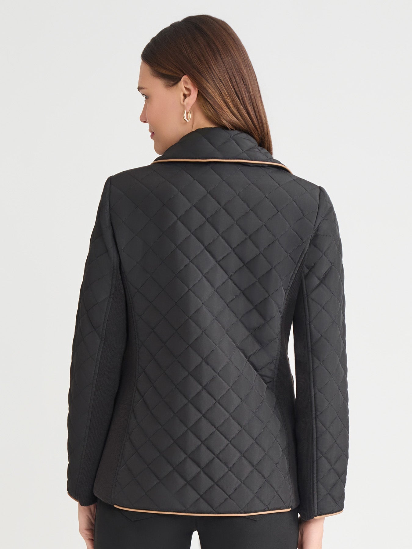 Five-Button Quilted Jacket