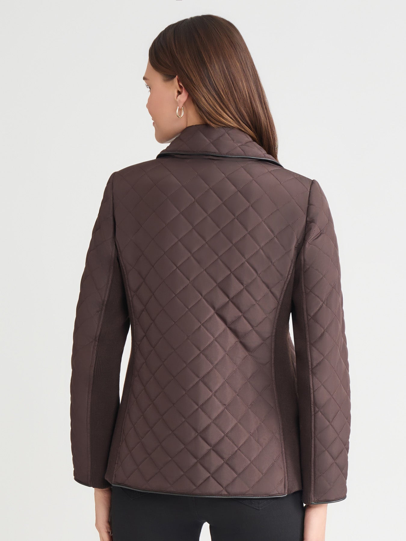 Five-Button Quilted Jacket