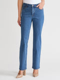 Petite Lexington Straight Leg Jeans, Oasis Wash