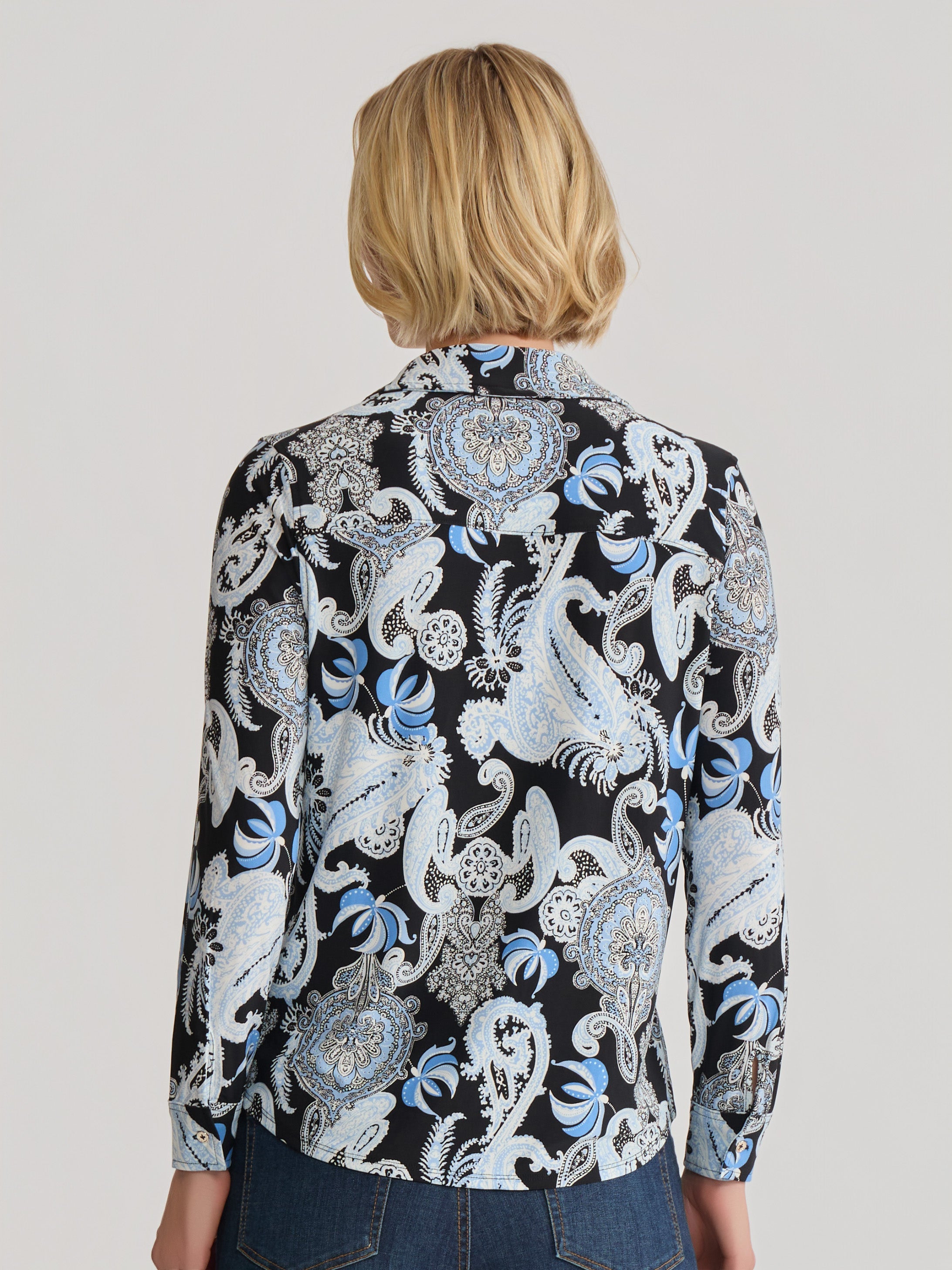 Button-Front Top, Everyday Knit