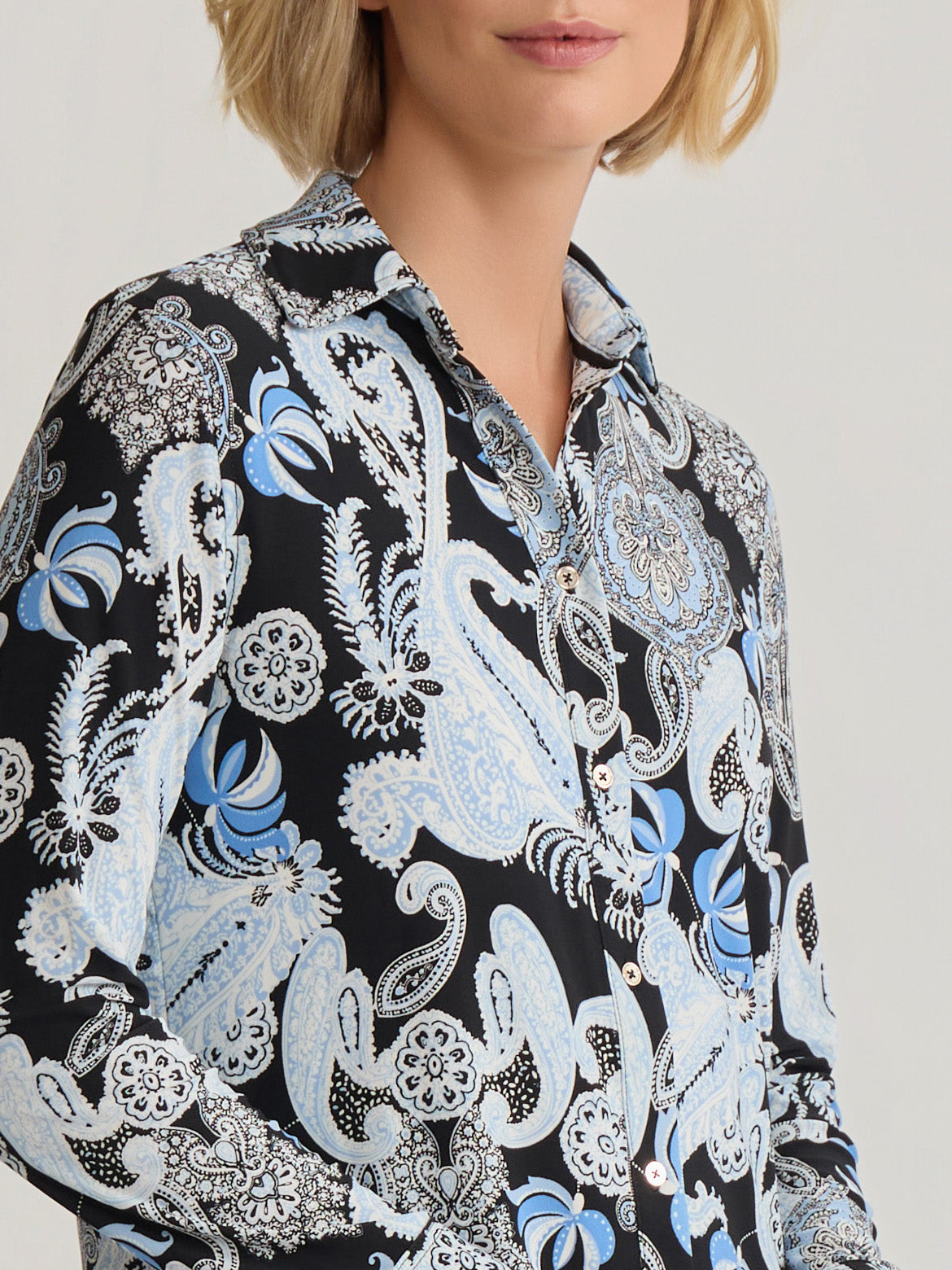 Button-Front Top, Everyday Knit