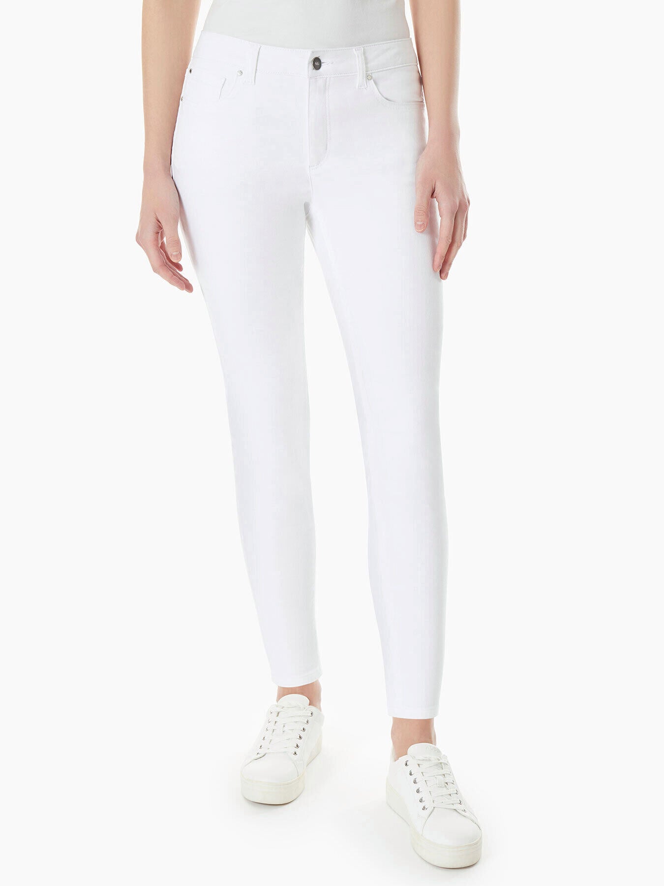 Lexington Skinny Jeans, Soft White